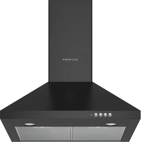 Profilo DVP6C461 D Enerji Sınıfı Siyah Duvar Tipi Davlumbaz - Image 1