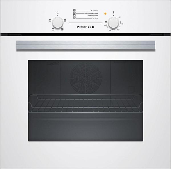 Profilo FRGA103B 66 Lt 4 Programlı Beyaz Ankastre Fırın - Image 1