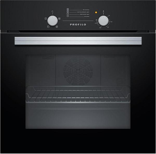 Profilo FRGA103S 66 Lt 4 Programlı Siyah Ankastre Fırın - Image 1