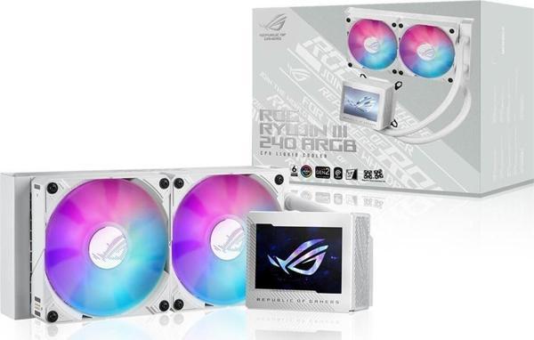 Asus Rog Ryujın Iıı 240 Argb Beyaz İşlemci Soğutucu - Image 1
