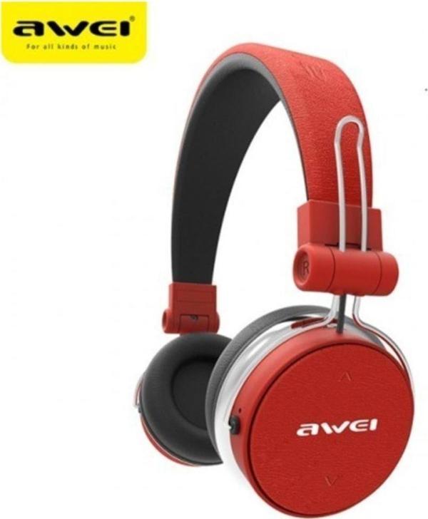 Aweı Awei Kablosuz Bluetooth Kırmızı Kulaklık A700Bl - Image 1