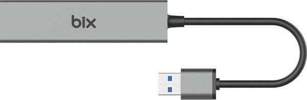 Bix Usb 3.0 Gigabit Ethernet 3 Portlu Çoklayıcı Hub - Image 1