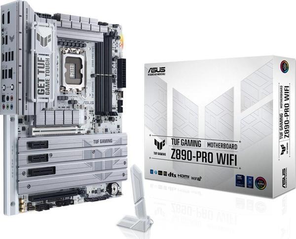 Asus Tuf Gaming Z890-Pro Wıfı 8600Mhz(Oc) Ddr5 Intel Soket 1851 Atx Anakart - Image 1