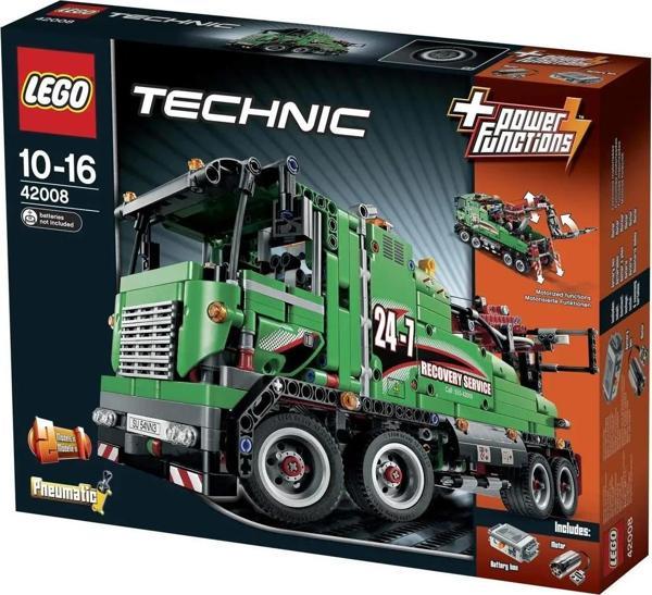 LEGO 42008 Technic Servis Truck Ağır Taşıt Çekicisi - Image 1
