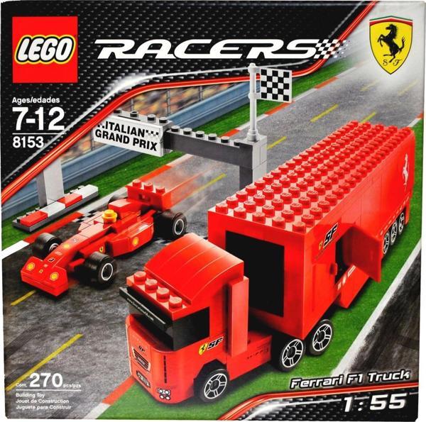 LEGO 8153 Racers Tiny Turbo Ferrari Kamyon - Image 1