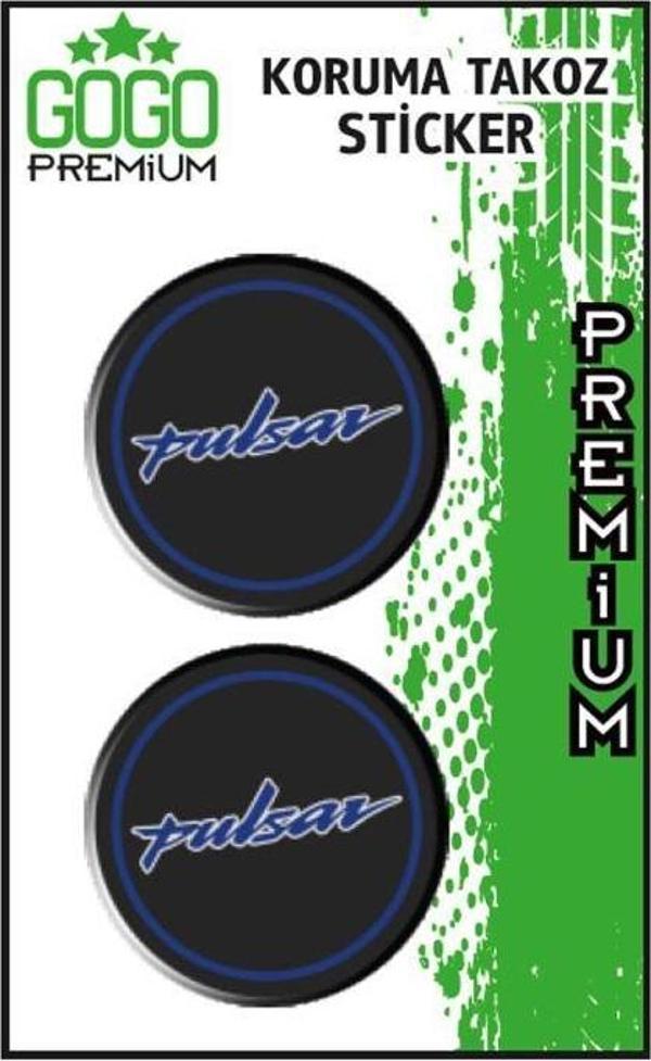 Bajaj Pulsar Uyumlu 3 Koruma Takozu İkili Damla Sticker - Image 1