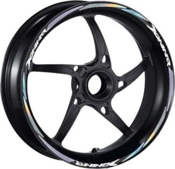 Bajaj Hologramlı Dominar Uyumlu 1 Set Jant Şeridi - Image 1