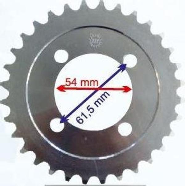 Cub Arka Dişli 428-32T İç 54 Mm Öm - Image 1