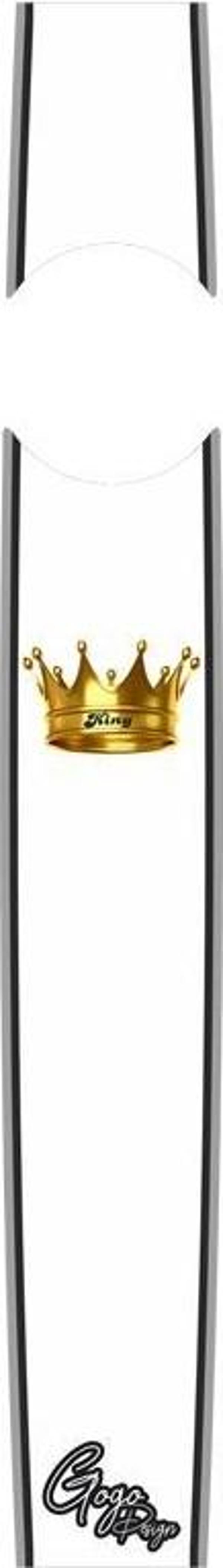 Cg Beyaz Gold King Dekoratıf Depo Üstü Şeridi - Image 1
