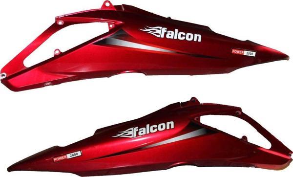 Arka Karenaj Sağ Sol Takım Kırmızı-power 4500 (2000 W) Orijinal - Image 1