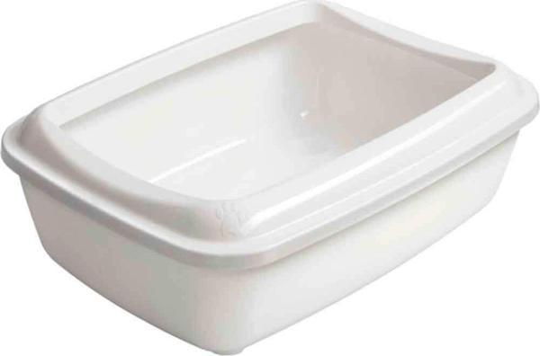 Amazon Açık Kedi Tuvaleti Beyaz - Image 1