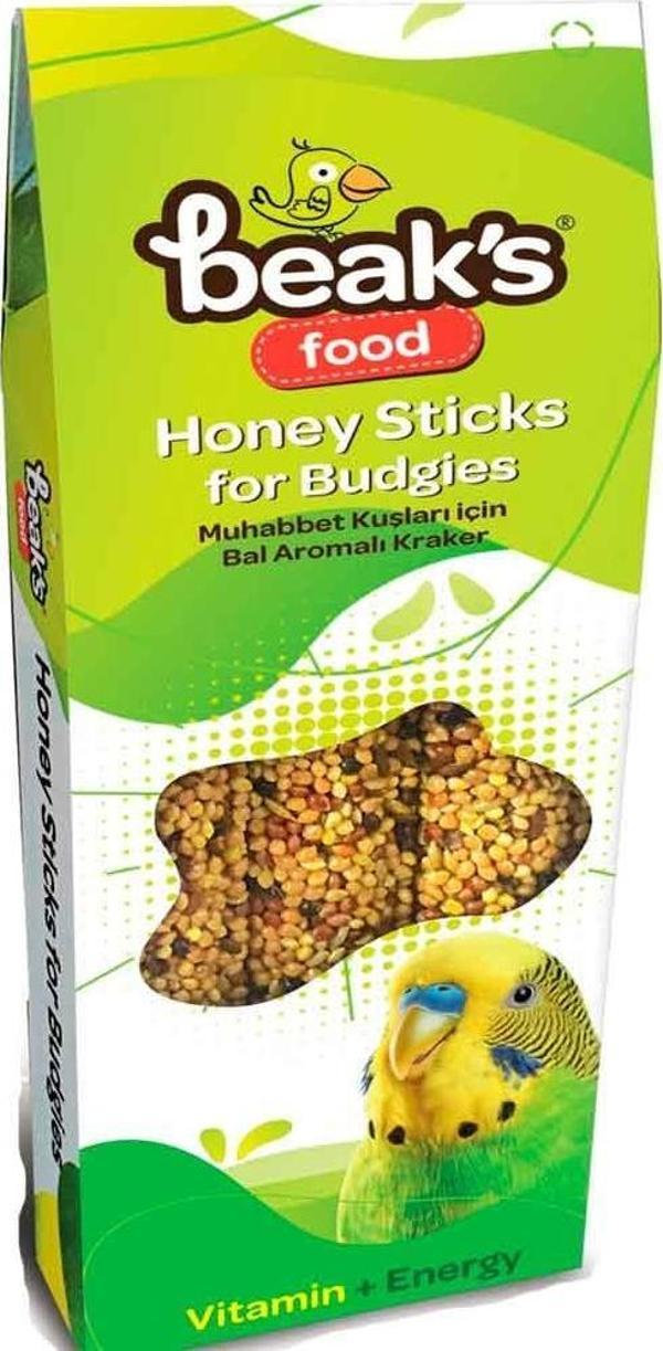 Beaks Ballı Muhabbet Kuşu Krakeri 3 Lu - Image 1