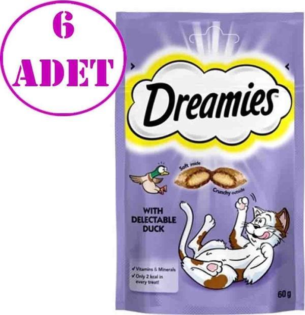 Dreamies Ördekli Kedi Ödülü 60 Gr 6AD - Image 1