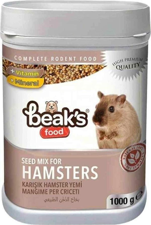 Beaks Karışık Hamster Yemi 1000 gr - Image 1