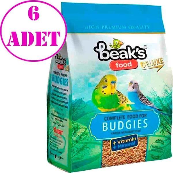 Beaks Karışık Muhabbet Kuş Yemi 800+200 Gr 6 AD - Image 1