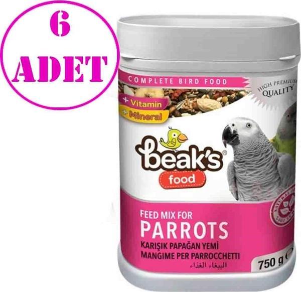 Beaks Karışık Papağan Yemi 750 gr 6 AD - Image 1