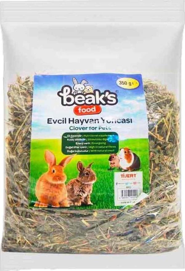 Beaks Kuru Yonca Kemirgen Otu 350 Gr - Image 1