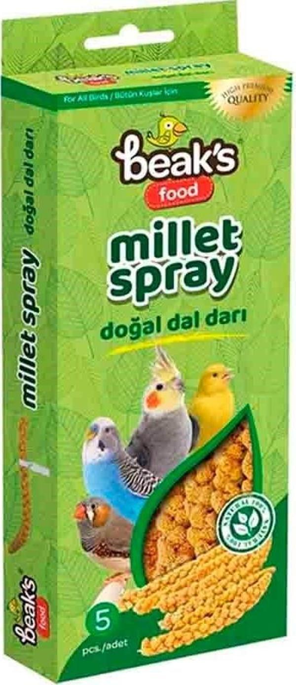 Beaks Kuşlar İçin Doğal Darı Dalı - Image 1