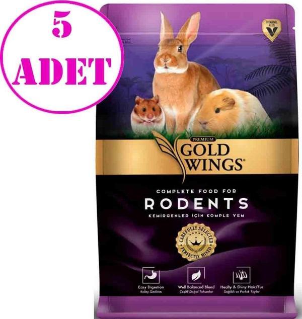 Gold Wings Premium Kemirgen Yemi 1 Kg 5 AD - Image 1