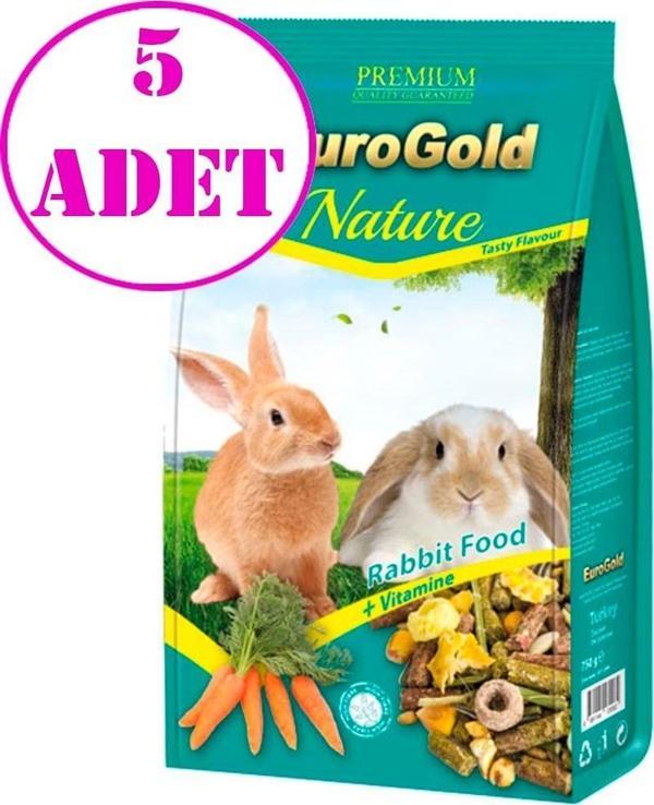 EuroGold Tavşan Yemi 750 Gr 5 AD - Image 1