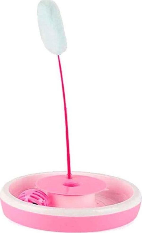 Carno Kedi Oyuncağı Toplu Tüylü Set Pembe - Image 1