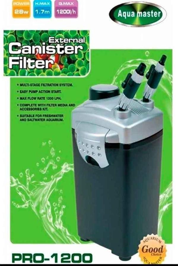 Aqua Master Dış Filitre 4 Sepet 1200 L/H PRO-1200 - Image 1