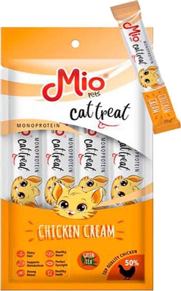 Mio Kedi Ödülü Krema Tavuklu 4x15 Gr - Image 1