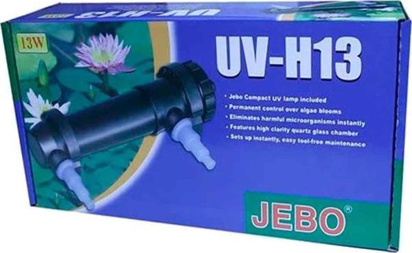 JEBO UV-H13 Akvaryum Ultraviyole Filtre 13 Watt - Image 1