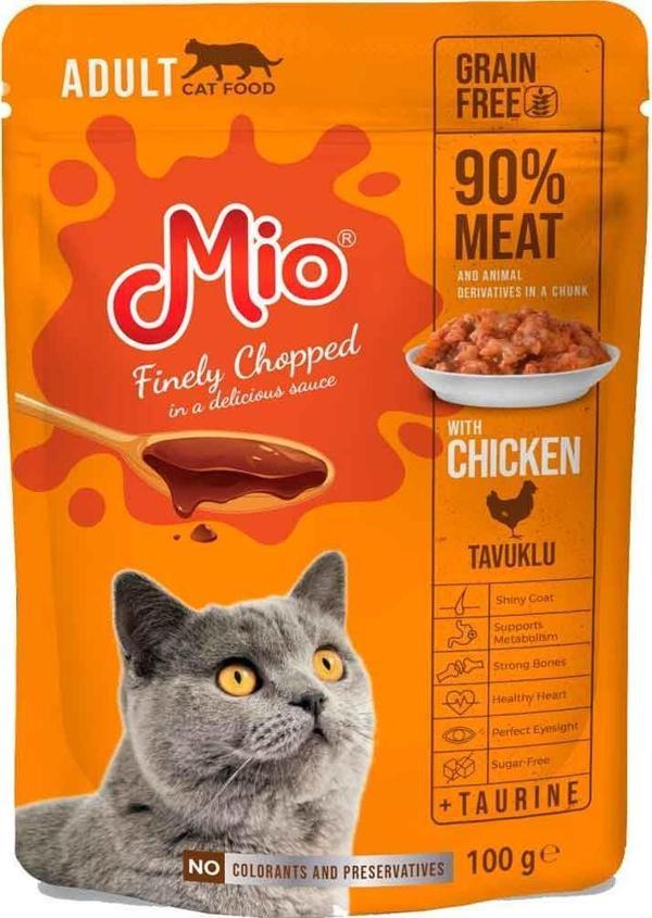 Mio Kedi Yaş Mama Tavuk Etli 100 Gr - Image 1