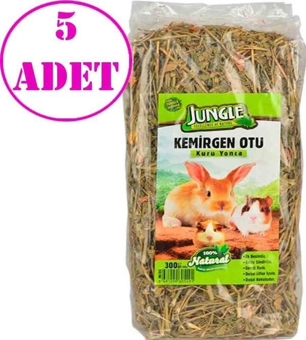 Jungle Eko Kuru Yonca Kemirgen Otu 300 Gr 5 AD - Image 1
