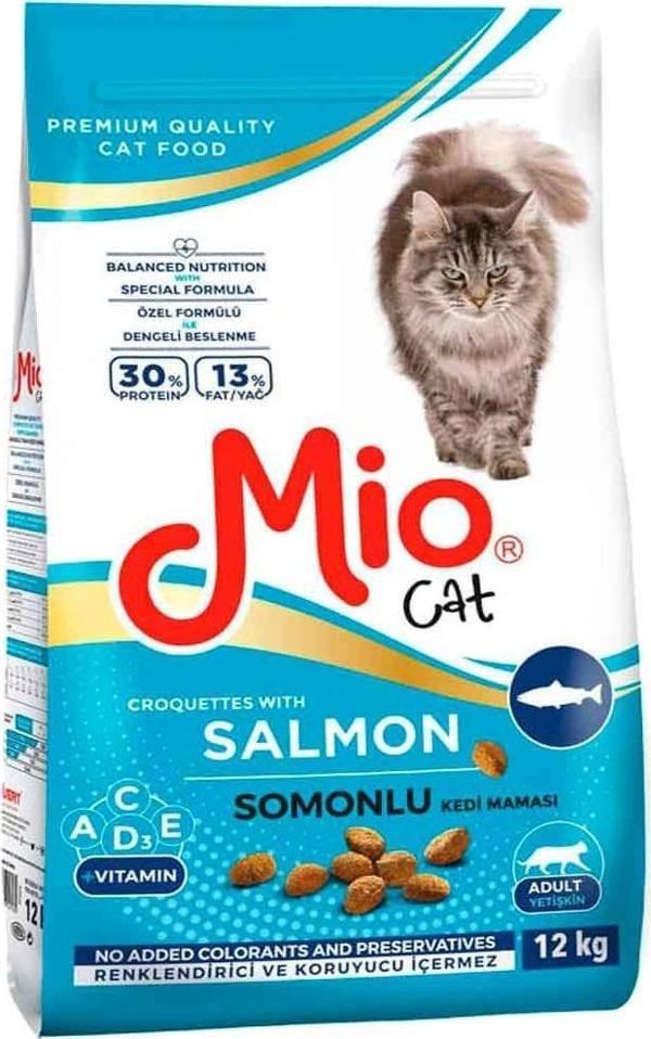 Mio Somon Balıklı Yetişkin Kedi Maması 12 Kg - Image 1