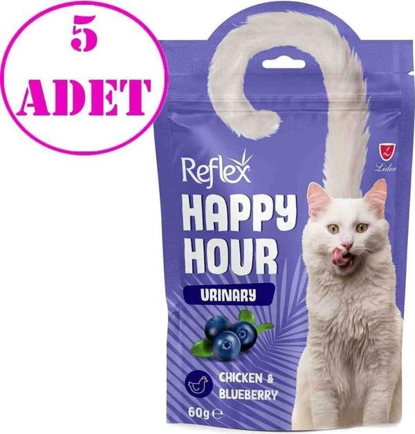 Reflex Happy Hour Kedi Ödülü Üriner Sistem Destekleyici 60 Gr 5 AD - Image 1