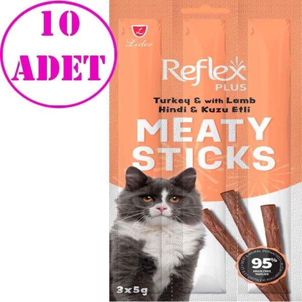 Reflex Hindili Kuzulu Kedi Ödül Çubuğu 5 Gr 3 Lü 10 AD - Image 1