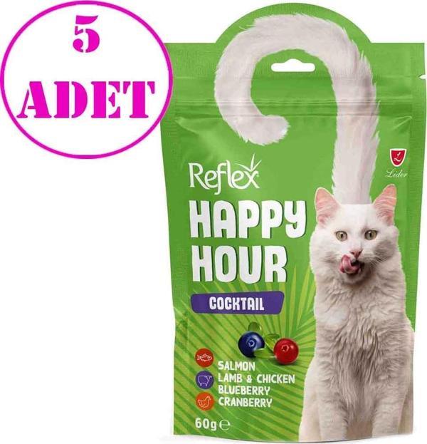 Reflex Kedi Ödülü Happy Hour Kokteyl 60 Gr 5 AD - Image 1