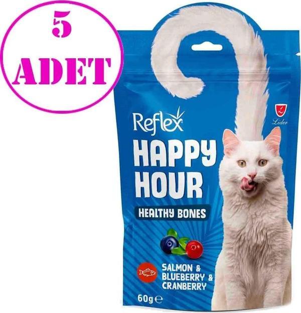 Reflex Kedi Ödülü Happy Hour Sağlıklı Kemikleri Destekleyici 60 Gr 5 AD - Image 1