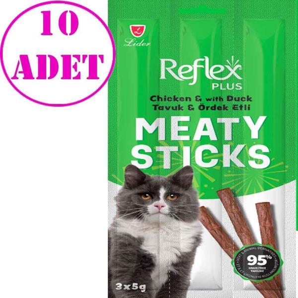 Reflex Tavuklu Ördekli Kedi Ödül Çubuğu 5 Gr 3 Lü 10 AD - Image 1