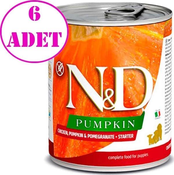 ND Balkabaklı Tahılsız Tavuklu Narlı Köpek Konservesi 285 Gr 6 AD - Image 1