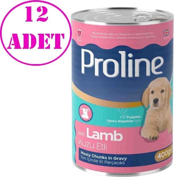 Pro Line Kuzu Etli Yavru Köpek Konserve Maması 400 Gr 12 AD - Image 1