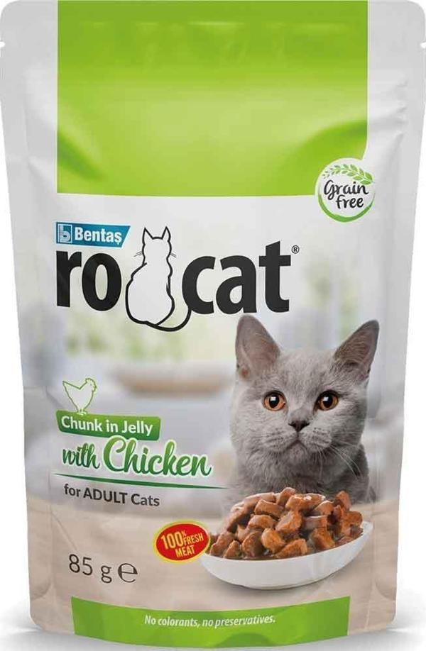 Ro Cat Tavuklu Kedi Yaş Maması 85 Gr - Image 1