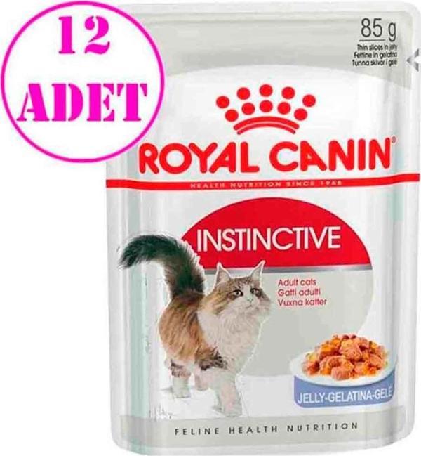 Royal Canin İnstinctive Jelly Kedi Konservesi 85 Gr 12 Adet - Image 1