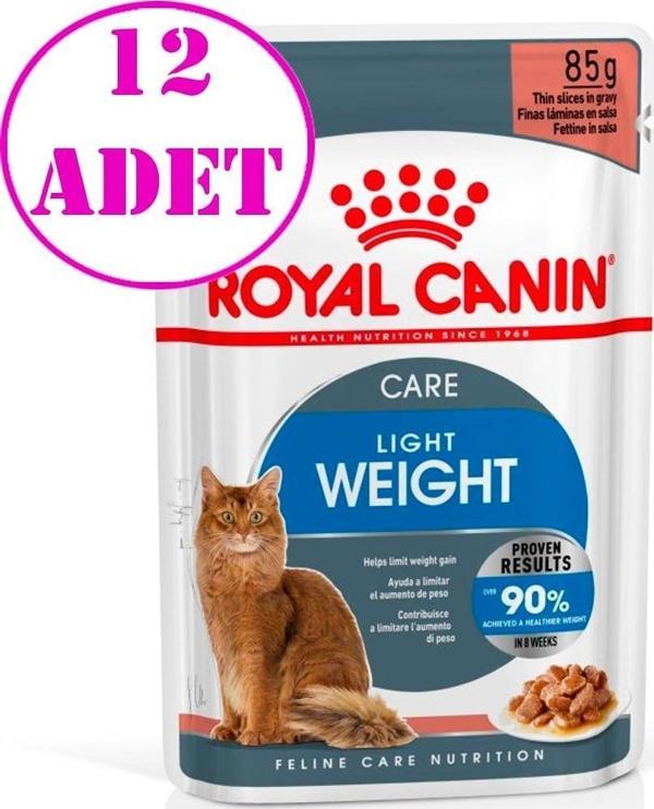 Royal Canin Ultra Light Kedi Konservesi 85 Gr 12 Adet - Image 1