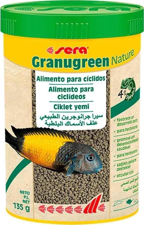 Sera Granugreen Nature 250 Ml - Image 1