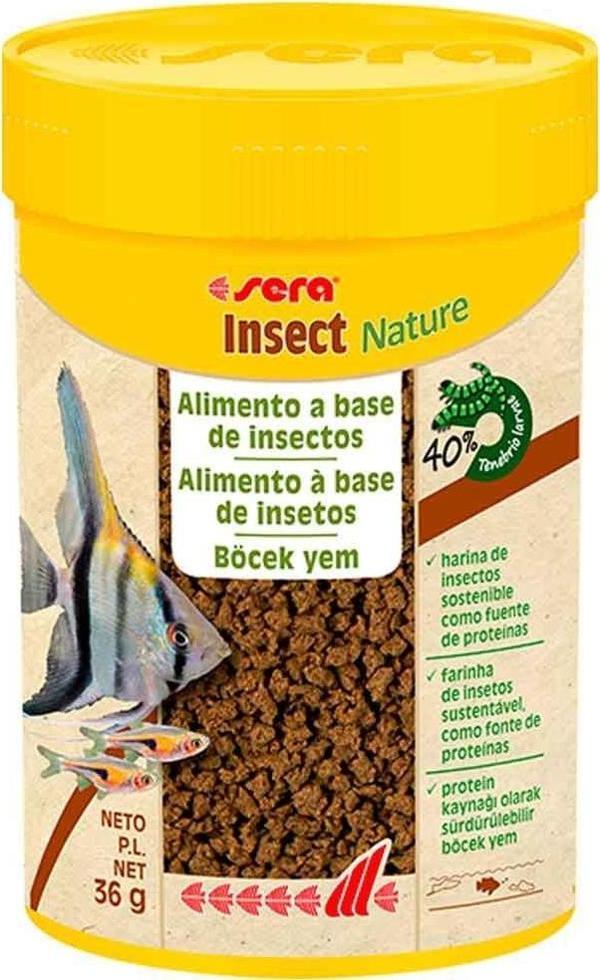 Sera İnsect Nature Tropikal Granül Balık Yemi 100 ML - Image 1