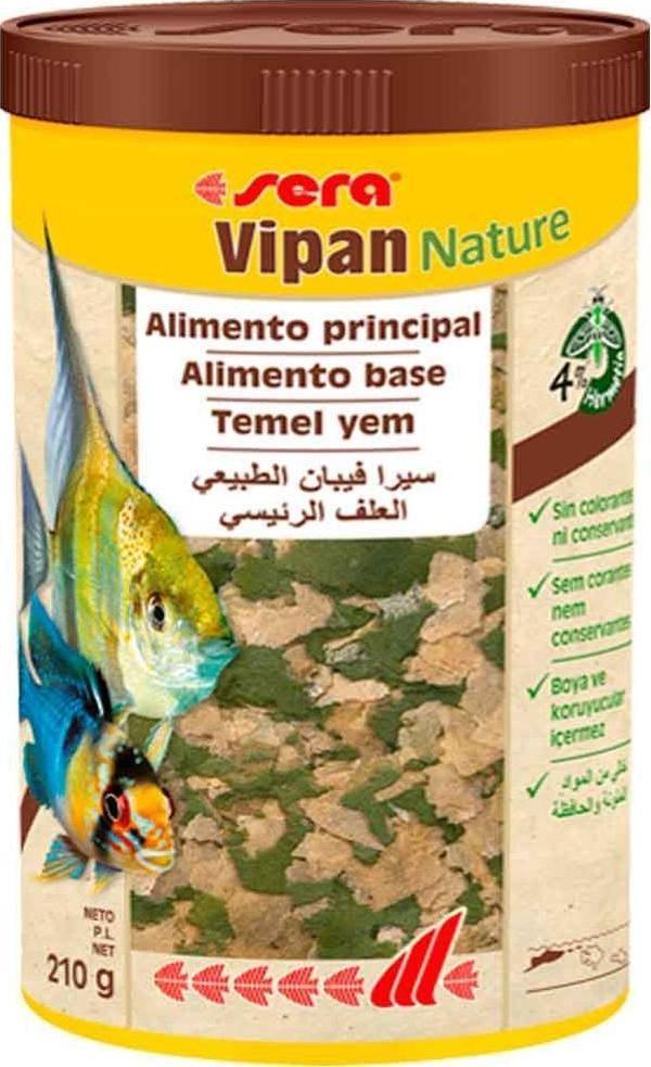 Sera Vipan Nature Pul Balık Yemi 1000 ML - Image 1