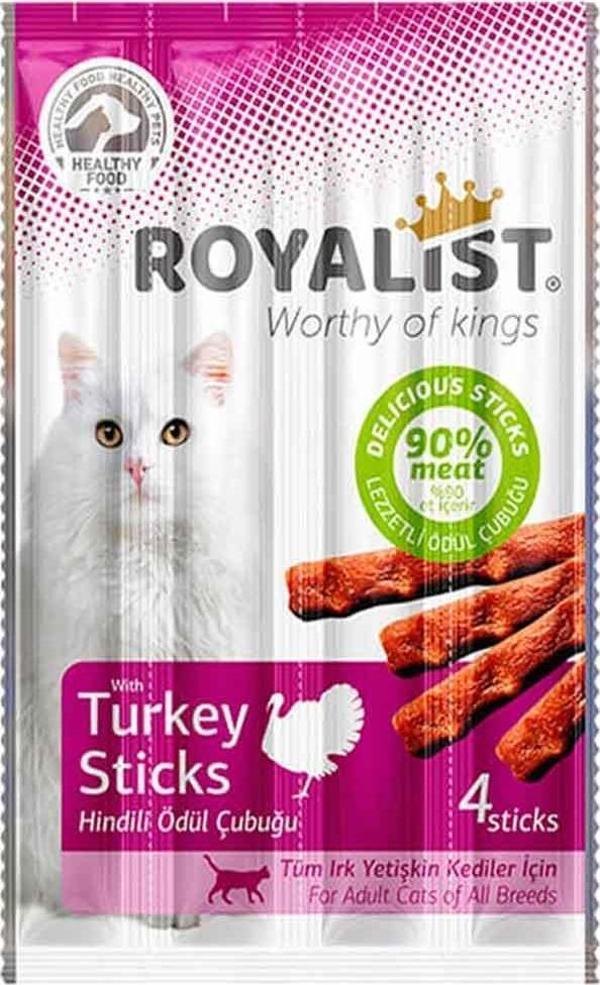 Royalist Hindili Sticks Kedi Ödülü 4'lü 20 gr - Image 1