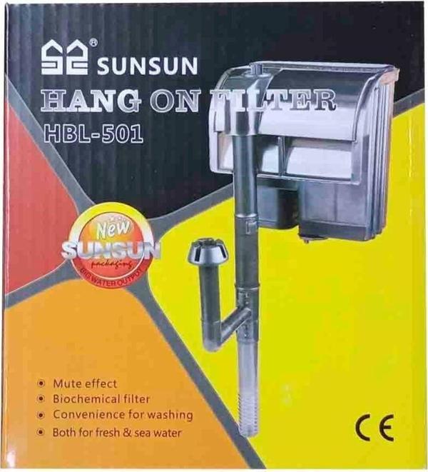 Sunsun Akvaryum Şelale Filtre 400 Lt/h 5 W - Image 1