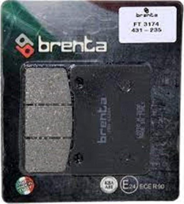Brenta Organik Fren Balata Ft 3174 Sym Maxsym 400 Wolf 250 331 - Image 1