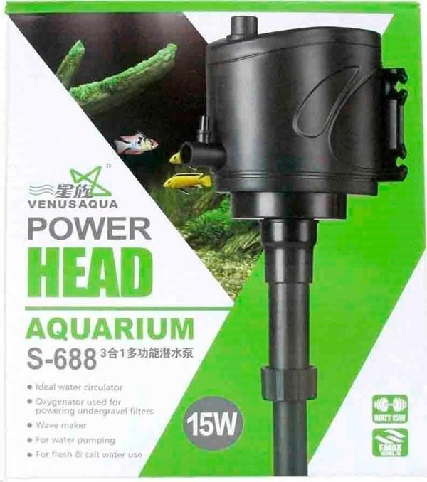 Venus Aqua S-688 Yedek Akvaryum Filtresi 1000L/H - Image 1
