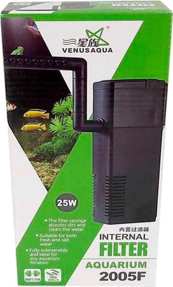 Venusaqua Akvaryum İç Filtre 2005F 25 Watt - Image 1