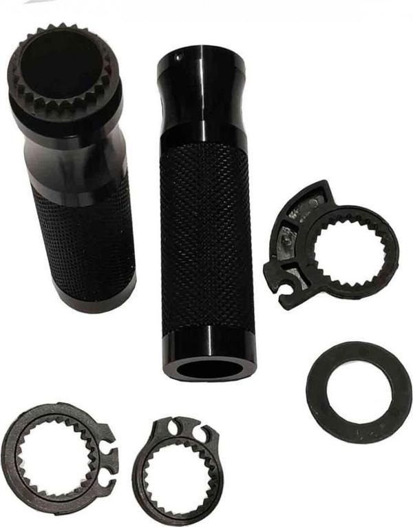 Motospartan Elcik Takımı Insıgma Siyah Modifiye (topuzsuz) - Image 1